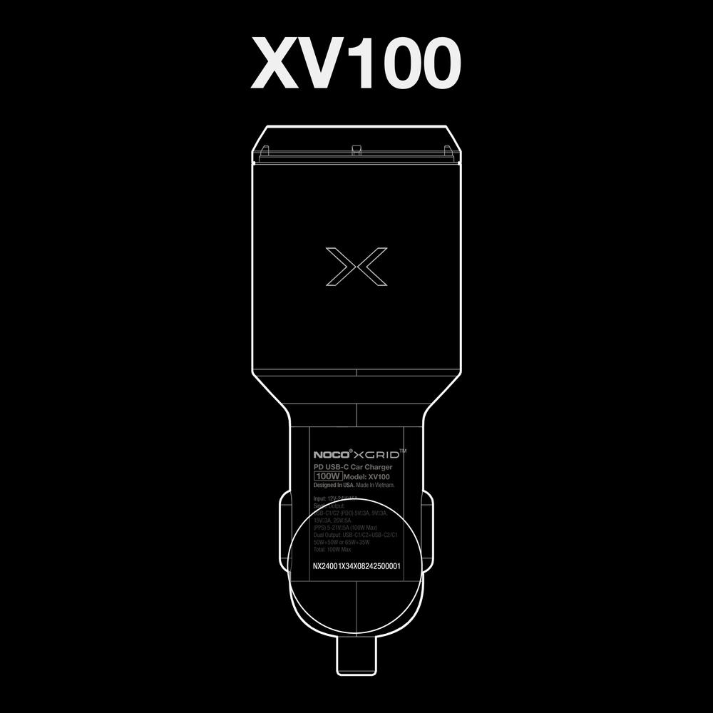 locating the serial number on xgrid car chargers
