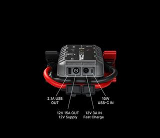 GB70 USB Ports 10W USB C In and 2.1A USB Out