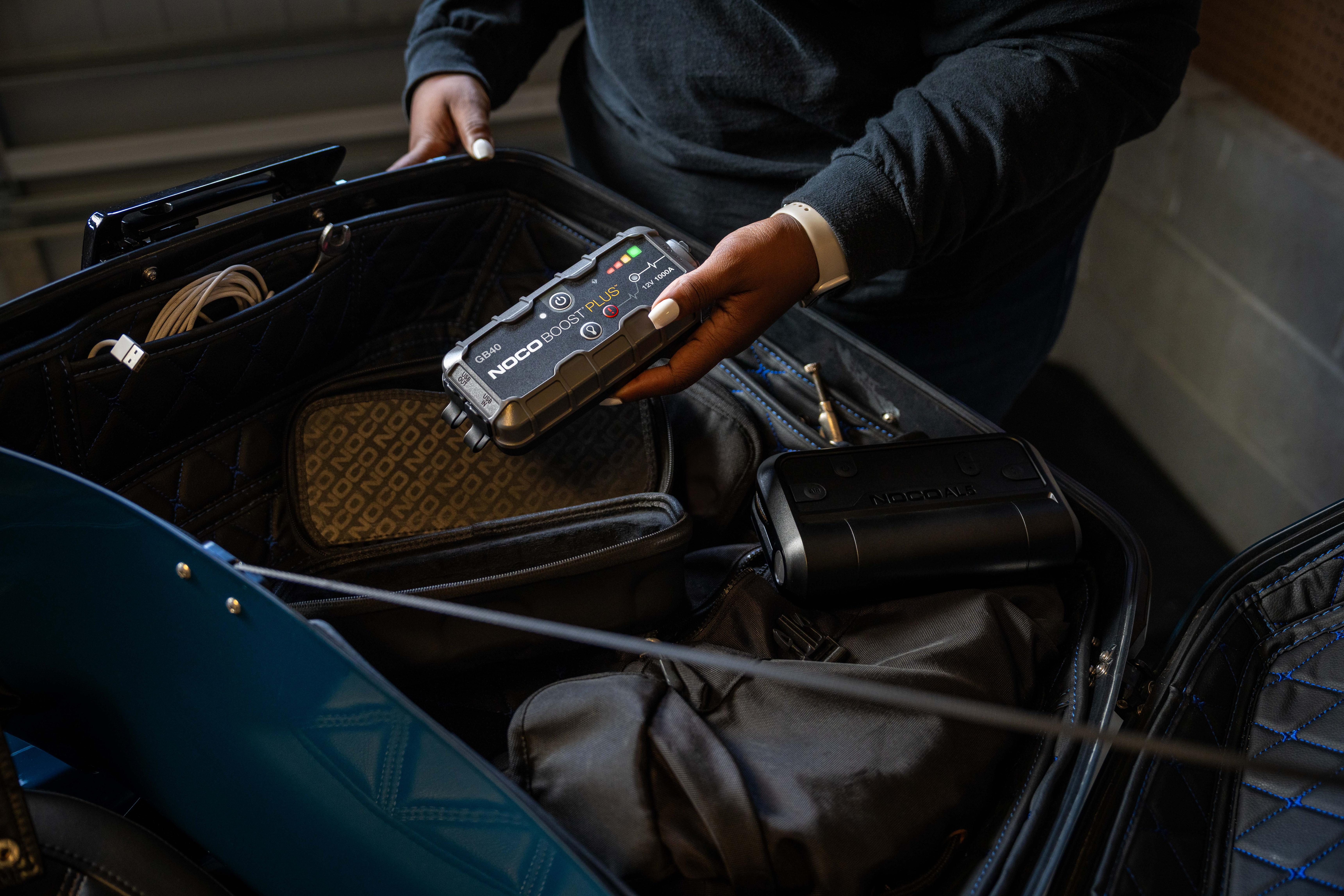 A portable jump starter so you are ready for the unexpected.