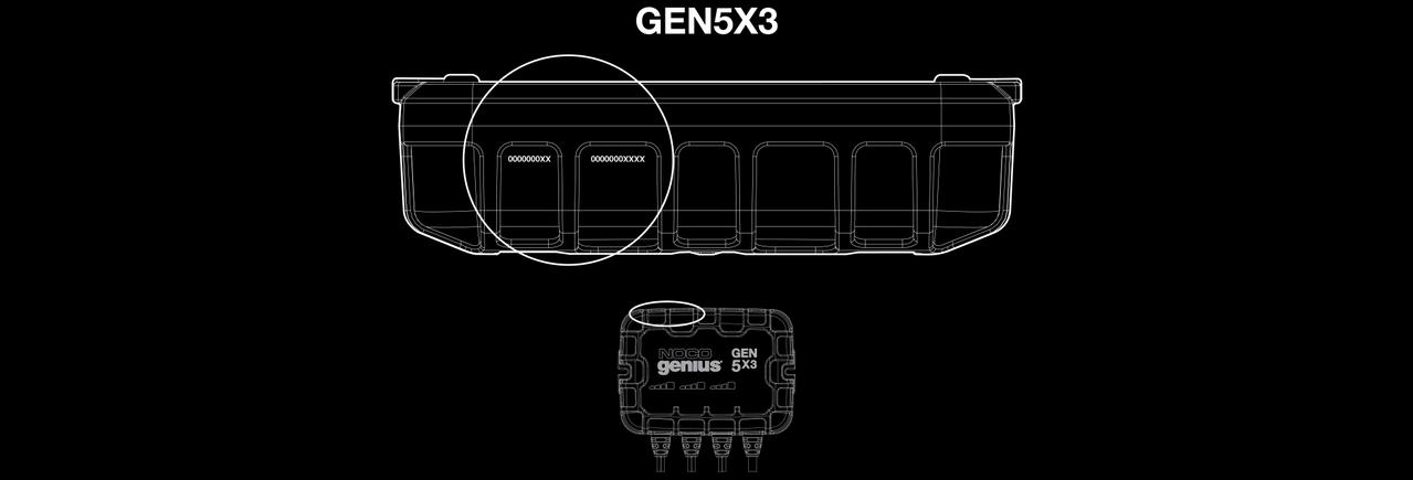 NOCO - Locating the Serial Number on GEN & GENPRO