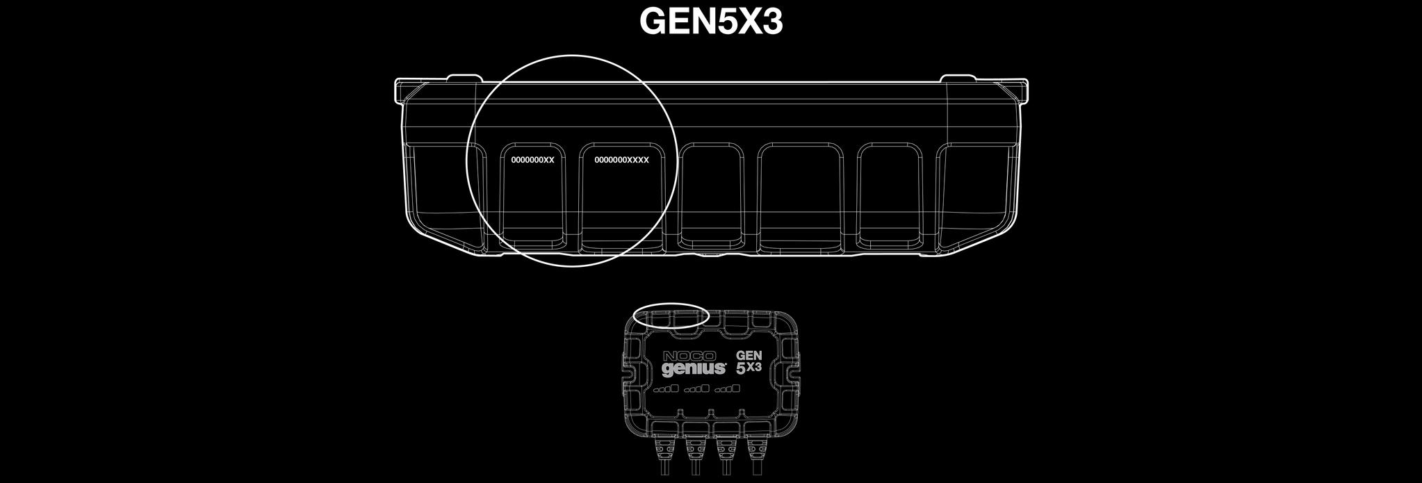 NOCO - Locating the Serial Number on GEN & GENPRO