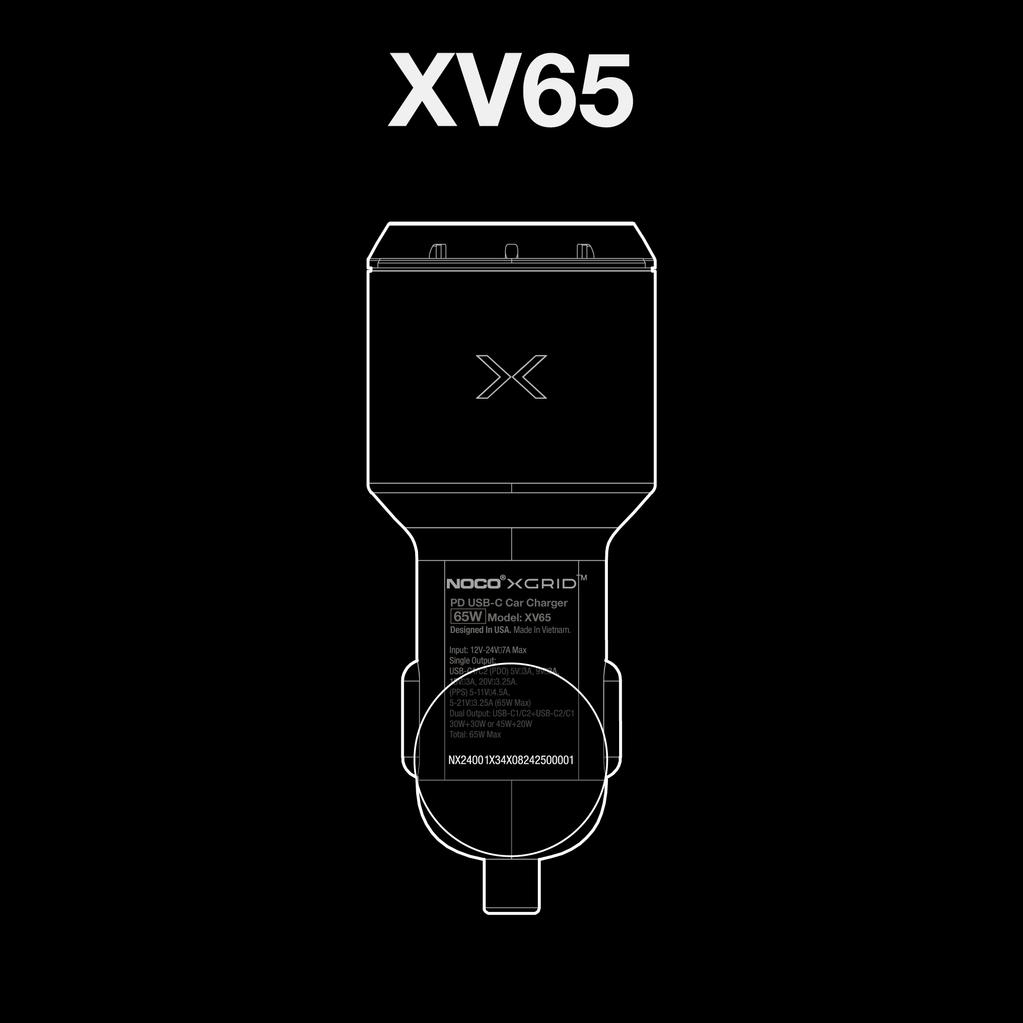 locating the serial number on xgrid car chargers