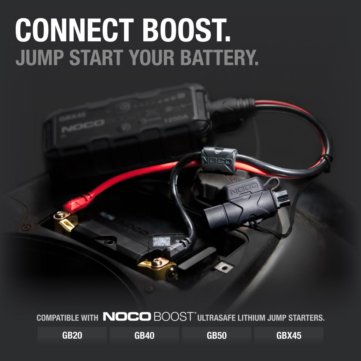 GBC007_Connected_To_NOCO_GBX45_Boost_Jump_Starter_And_Eyelets_Hardwired_To_Vespa_Battery_Terminals_Compatible_With_GB20_GB40_GB50_and_GBX45_Boost_Jump_Starters.jpg