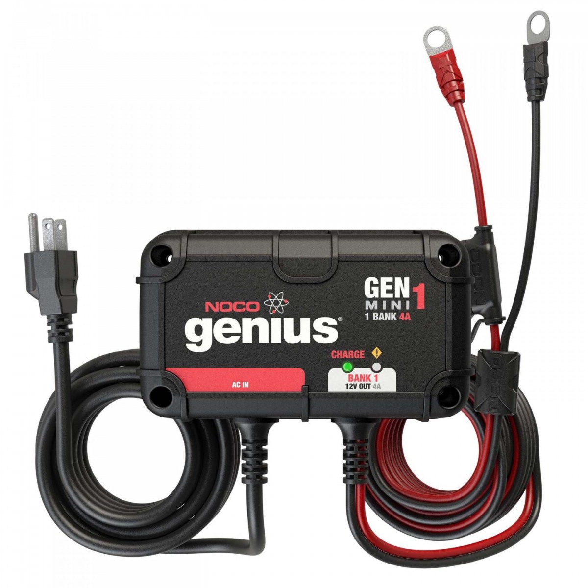 NOCO GENM3 On Board 3 Bank 12A Battery Charger for 12V trolling motor/generator
