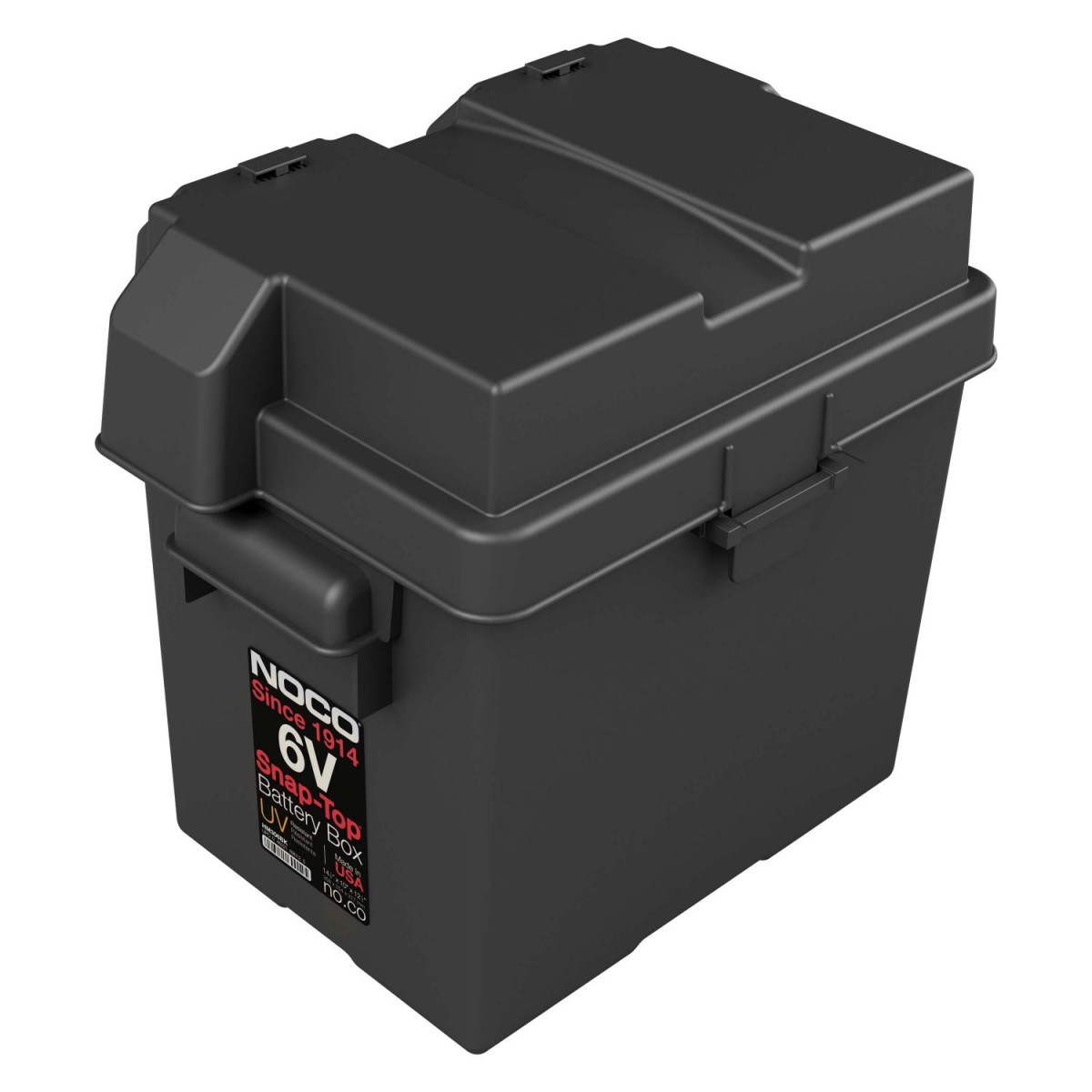 6-Volt Battery Box, Made in USA