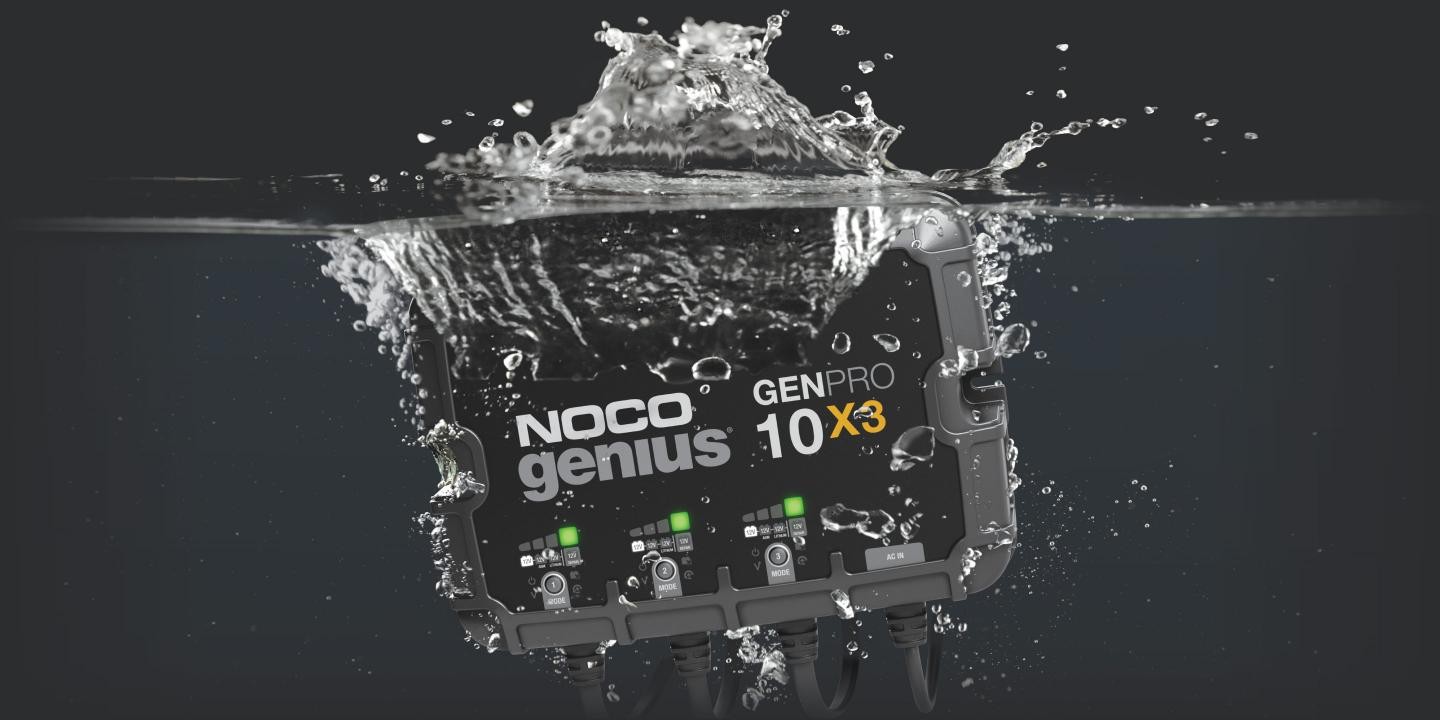  NOCO Genius GENPRO10X2, 2-Bank, 20A (10A/Bank) Smart