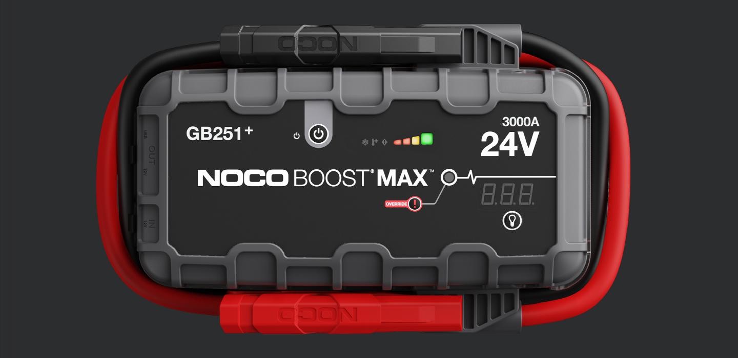 NOCO GB251 Boost Max 24V 3000A Lithium Jump Starter