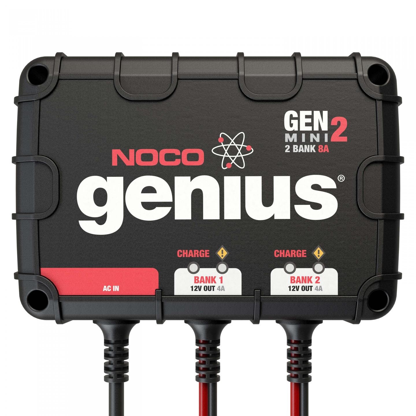 NOCO - 2-Bank 8A On-Board Battery Charger - GENM2