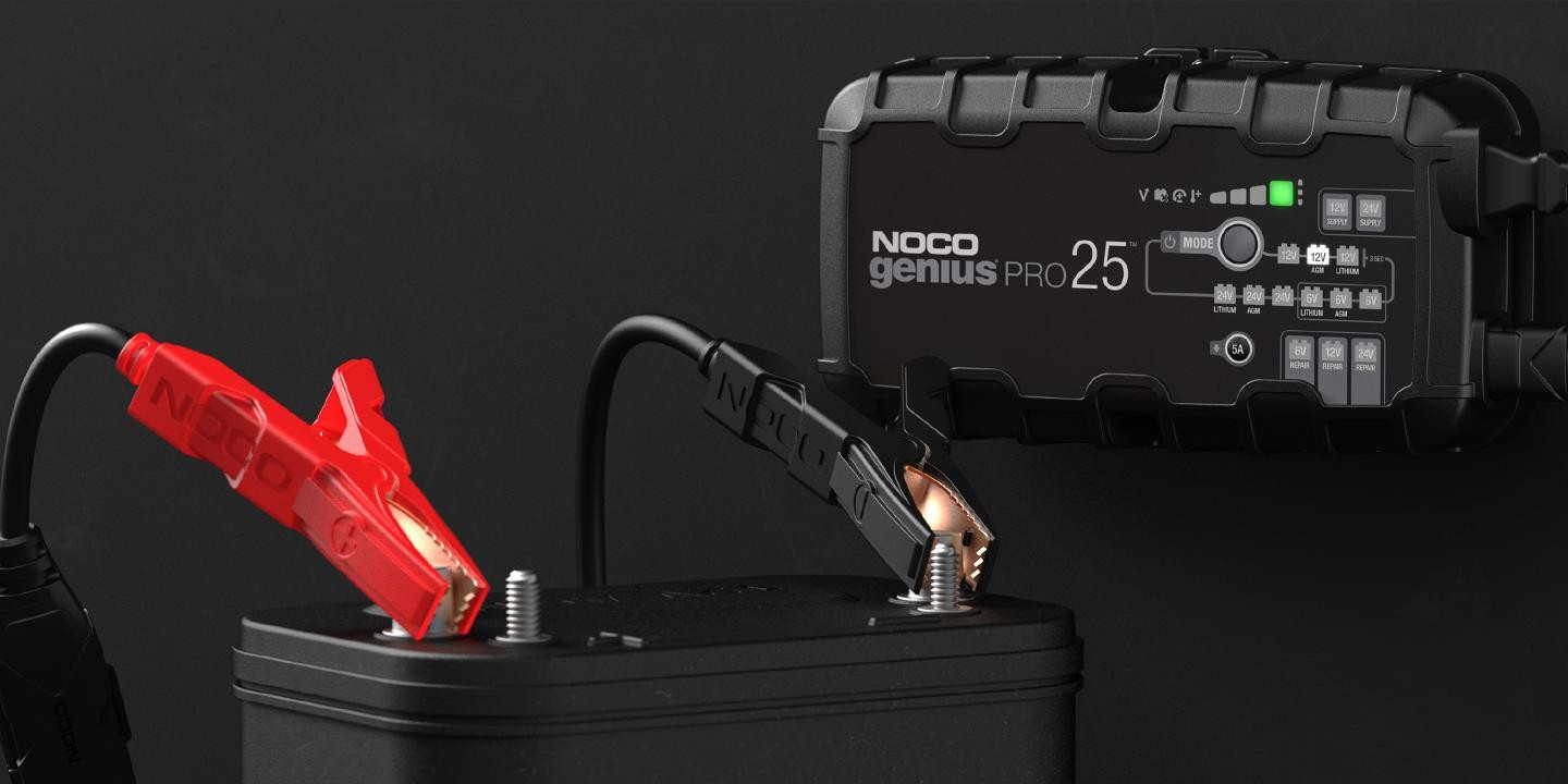 Chargeur batterie 6 V & 12 V Genius 5 - charge rapide