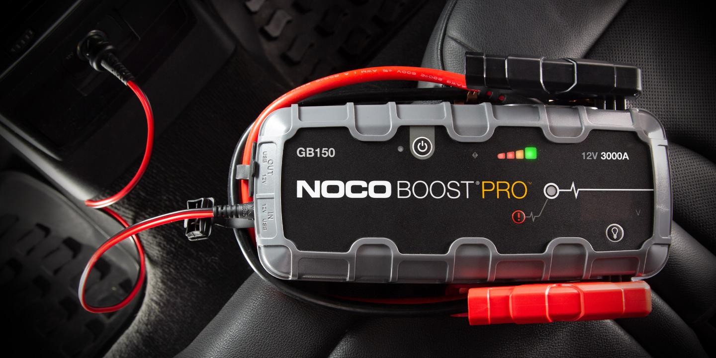 NOCO Boost Pro GBX150 3000Amp 12V UltraSafe Lithium Jump Starter Portable  Power