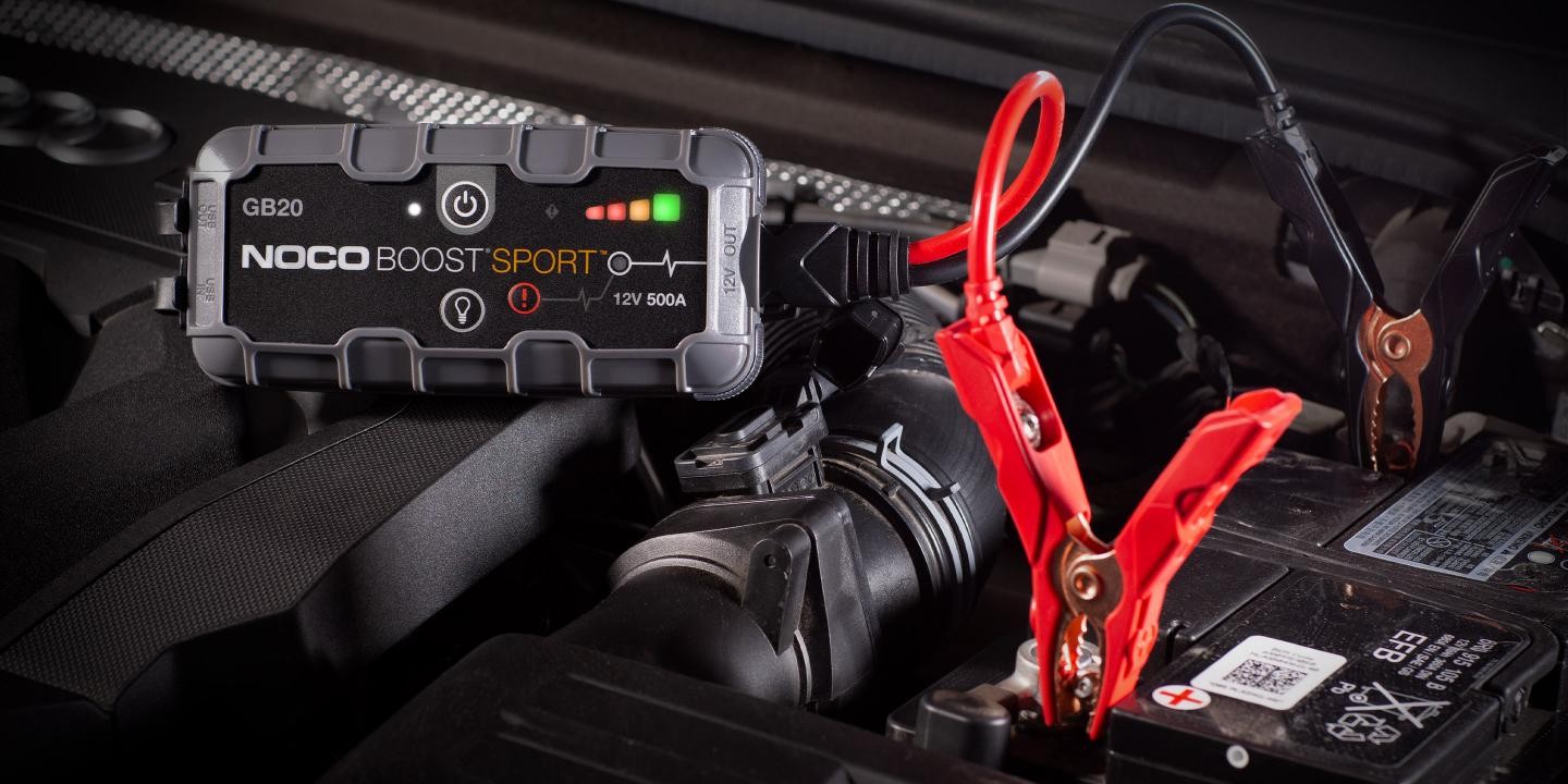 NOCO Genius Boost Sport GB20 400 Amp 12V UltraSafe Lithium Battery Jump Starter 
