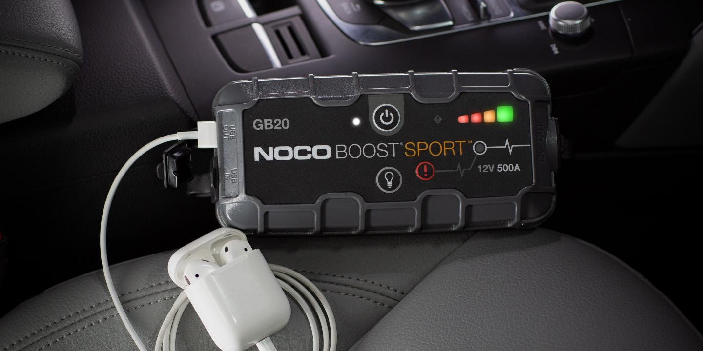 Noco- Booster de batterie NOCO GB20 lithium 12V 400A - 010143-GB20 – Kustom  Store Motorcycles