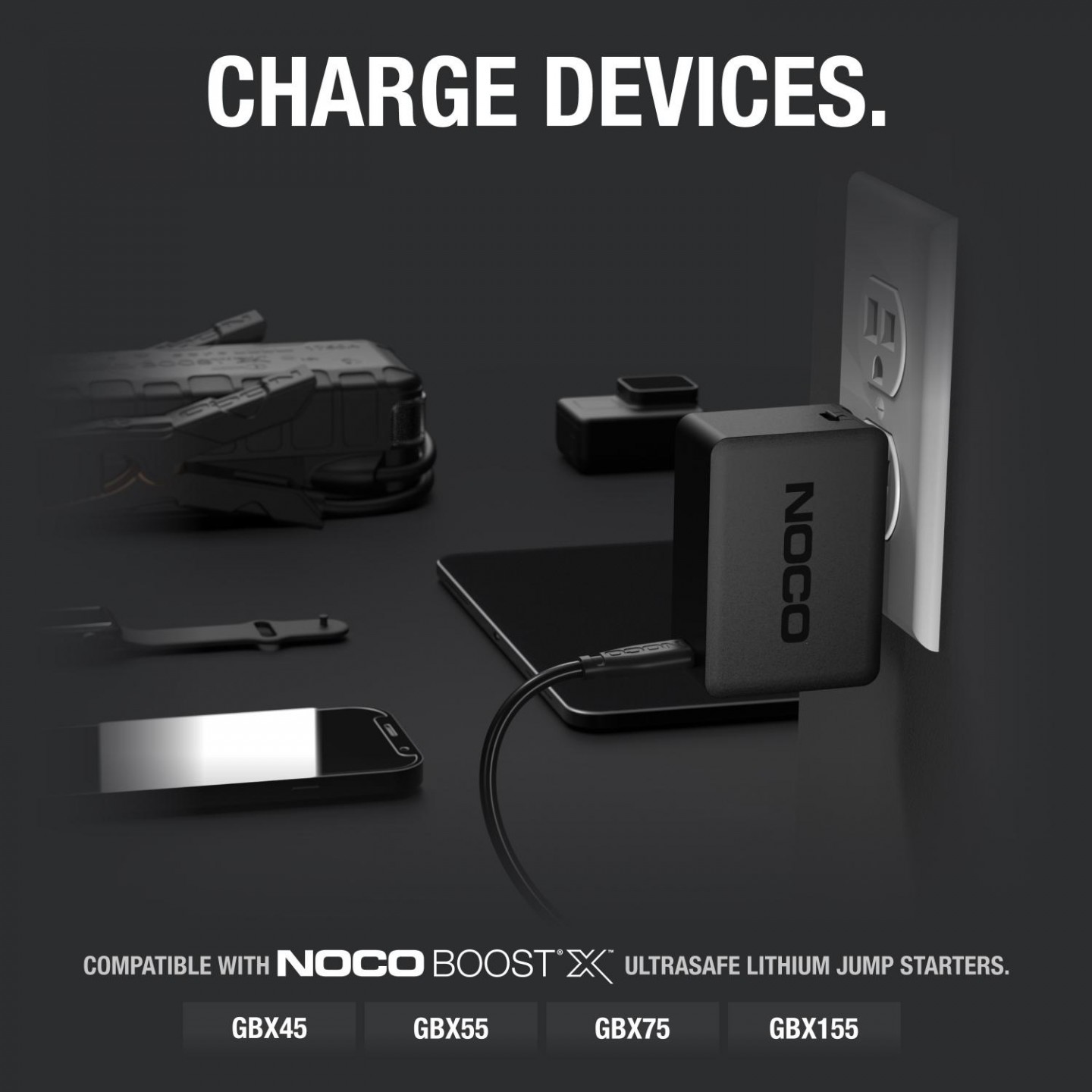 Lithium Ion Portable Jumpstarter, NOCO GBX45 Jumpstarter