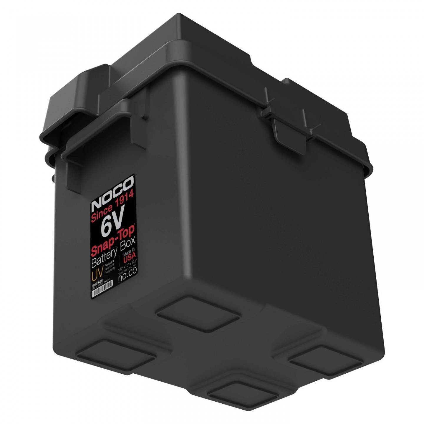 6-Volt Battery Box, Made in USA