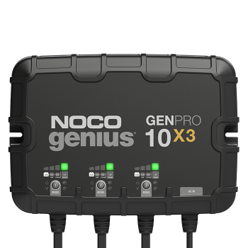 NOCO - 3-Bank 30A On-Board Battery Charger - GENPRO10X3