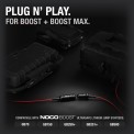 NOCO GBC010 12V Accessory Kit With Boost Models Showing Compatibility