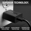 NOCO NUSB211NA 10W USB speed charger protects against short circuits overcurrents and overvoltage