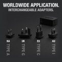 U65 worldwide application with interchangeable adapters