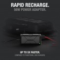 56W XGC4 Power Adapter recharging NOCO Boost - Rapid Recharge