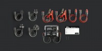 GENIUS2X2 Multiank Charger battery clamps extension cords and plug