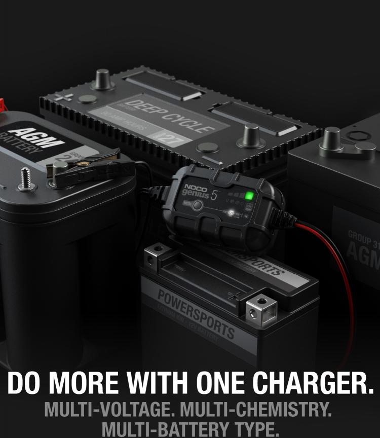 Noco Genius 5 - 5A 6V & 12V Battery Charger - AutoAdvisor