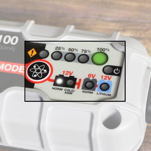 NOCO - G1100 Charging Modes - Support
