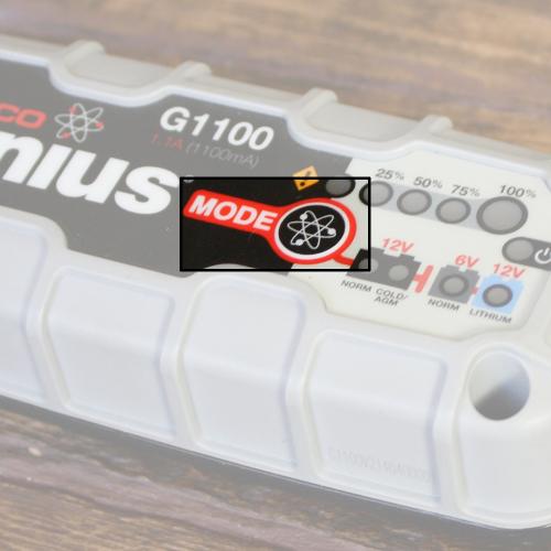 Chargeur de batterie NOCO Genius G1100 lithium 6/12V 1,1A 40Ah / 20 achetés  5 offerts - Nmx-diffusion