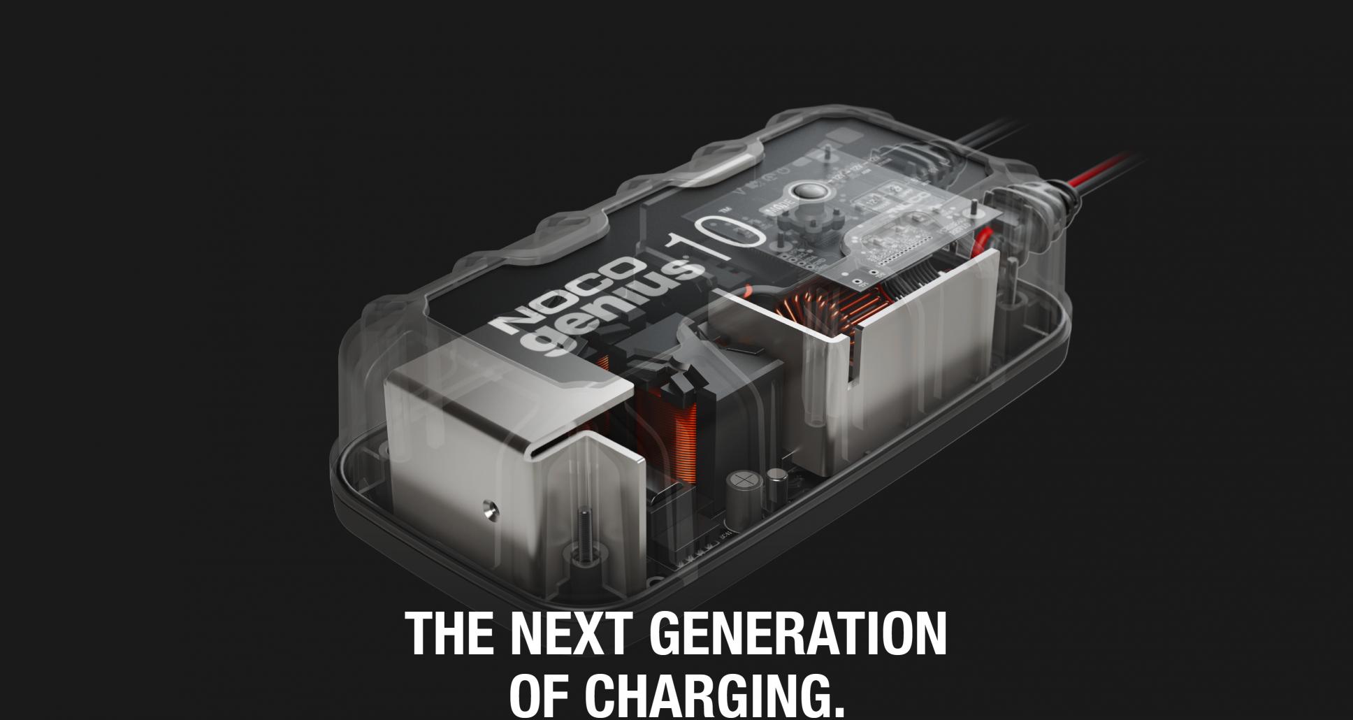 Noco Genius 10 Smart Charger 10-Amp LITHIUM COMPATIBLE – P3Tuning