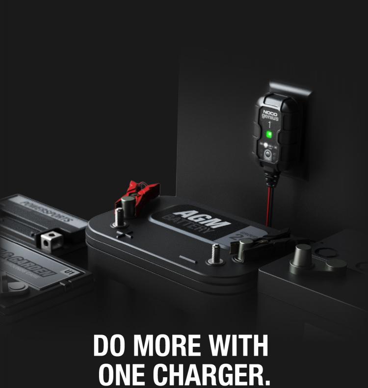 NOCO - 1-Amp Smart Battery Charger - GENIUS1
