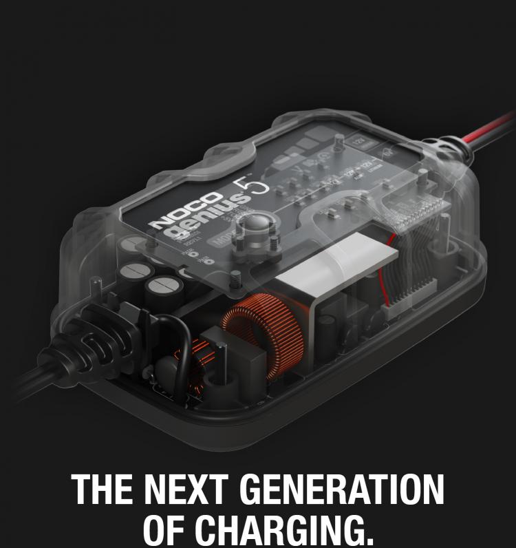 NOCO Genius GEN5X1 Mini Charger: 12 Volt, 5 Amp