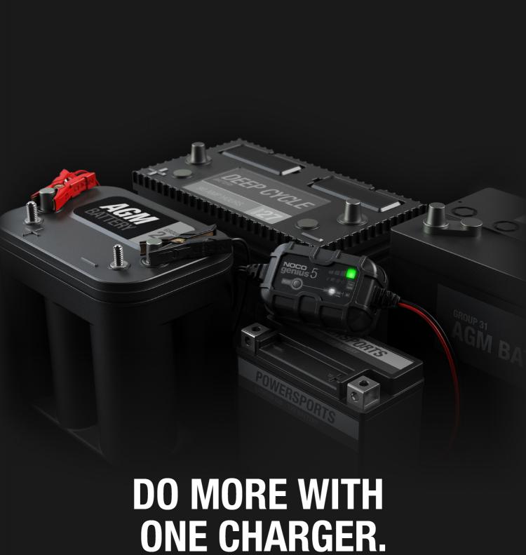 Noco Genius 5 - 5A 6V & 12V Battery Charger - AutoAdvisor