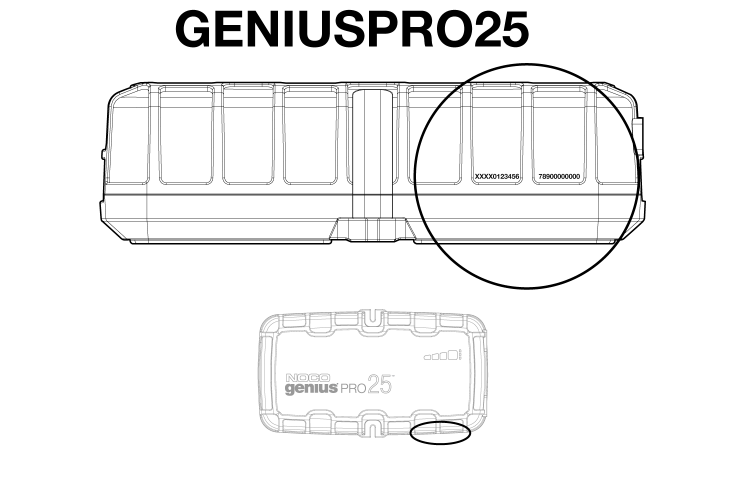 Locating The Serial Number On Geniuspro