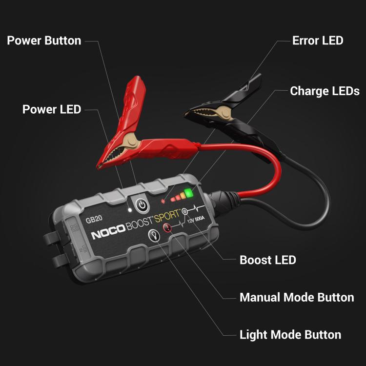 GB20 NOCO GB20 Boost Sport Starthilfegerät mit LED-Anzeige, mit  Batteriezustandsanzeige, max. Ladestrom: 400A ▷ AUTODOC Preis und Erfahrung