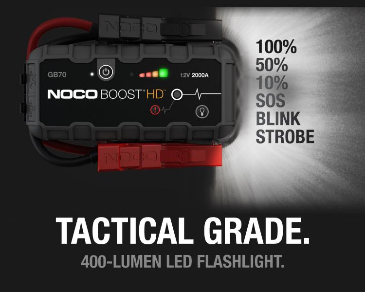 NOCO Boost HD GB70 2000 Amp 12-Volt UltraSafe Lithium Jump Starter Box, Car  Battery Booster