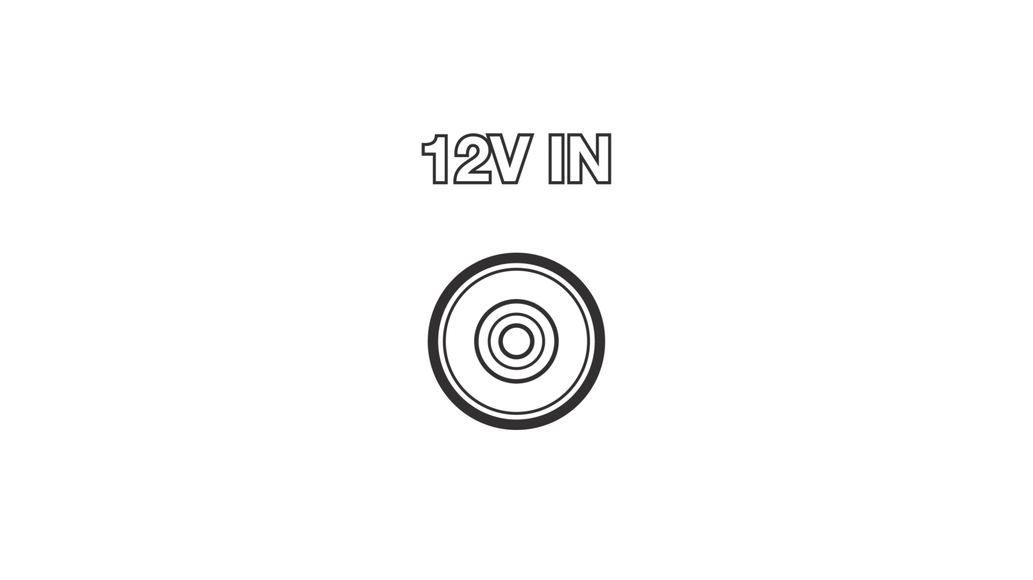 12V In LED Icon