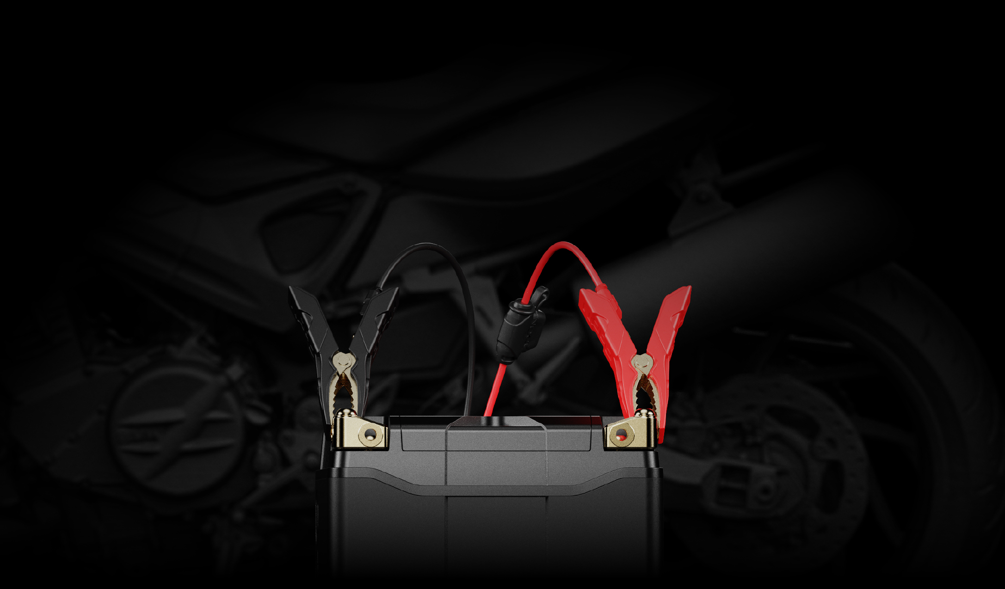 NOCO - 12V Plug w/ Battery Clamps - GC017