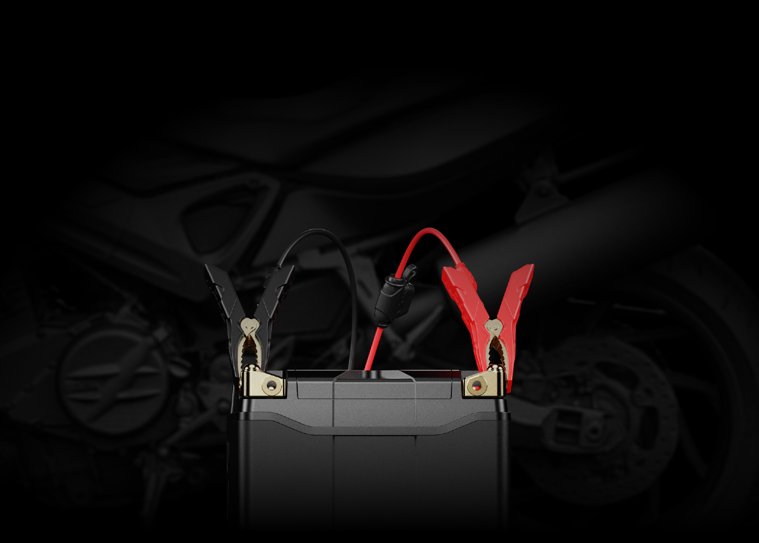 NOCO - 12V Plug w/ Battery Clamps - GC017