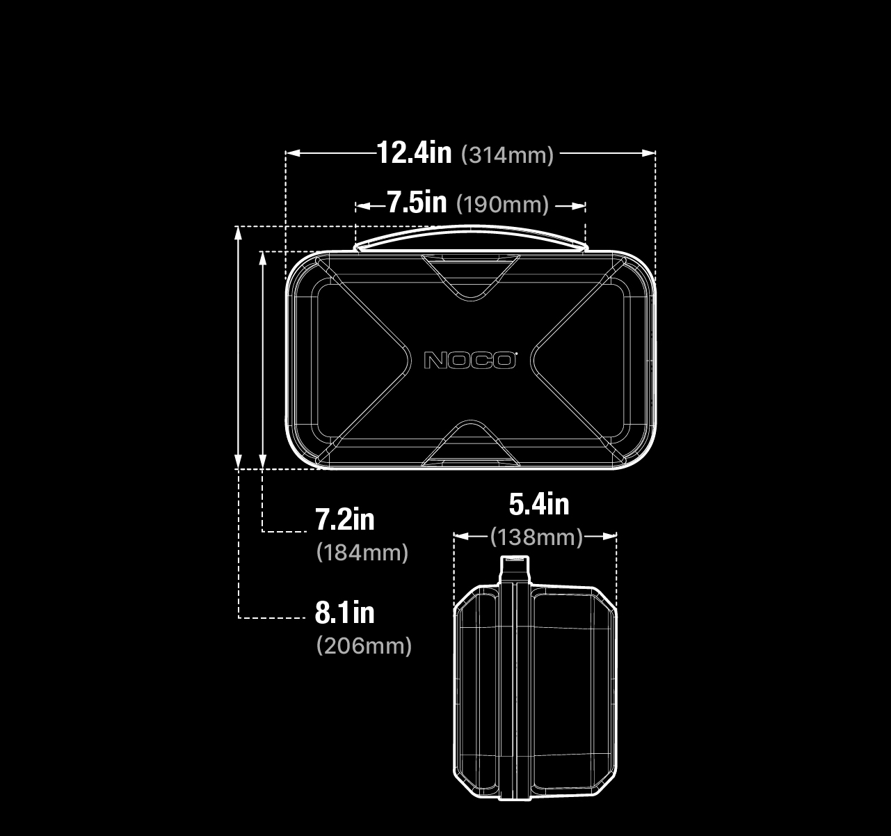 NOCO - Boost Sport & Boost Plus Protective Case - GBC014