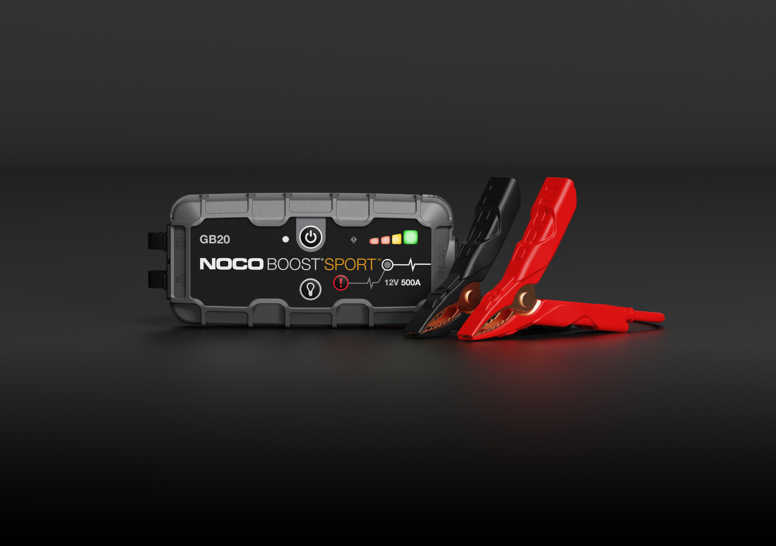 NOCO BOOST SPORT GB20 500A 使用回数1回 超美品 NOCO - 500A Lithium Jump Starter - GB20