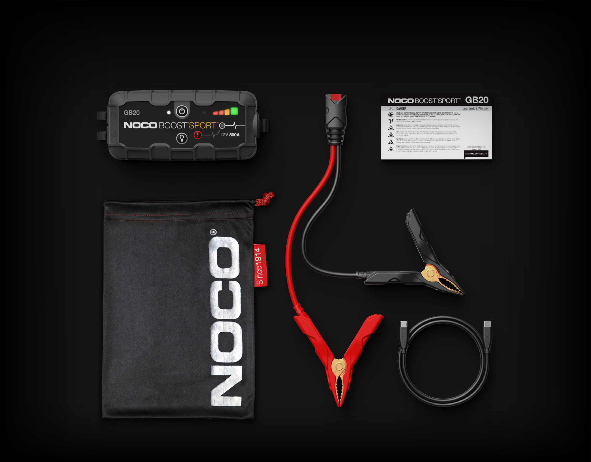 NOCO - 500A Lithium Jump Starter - GB20