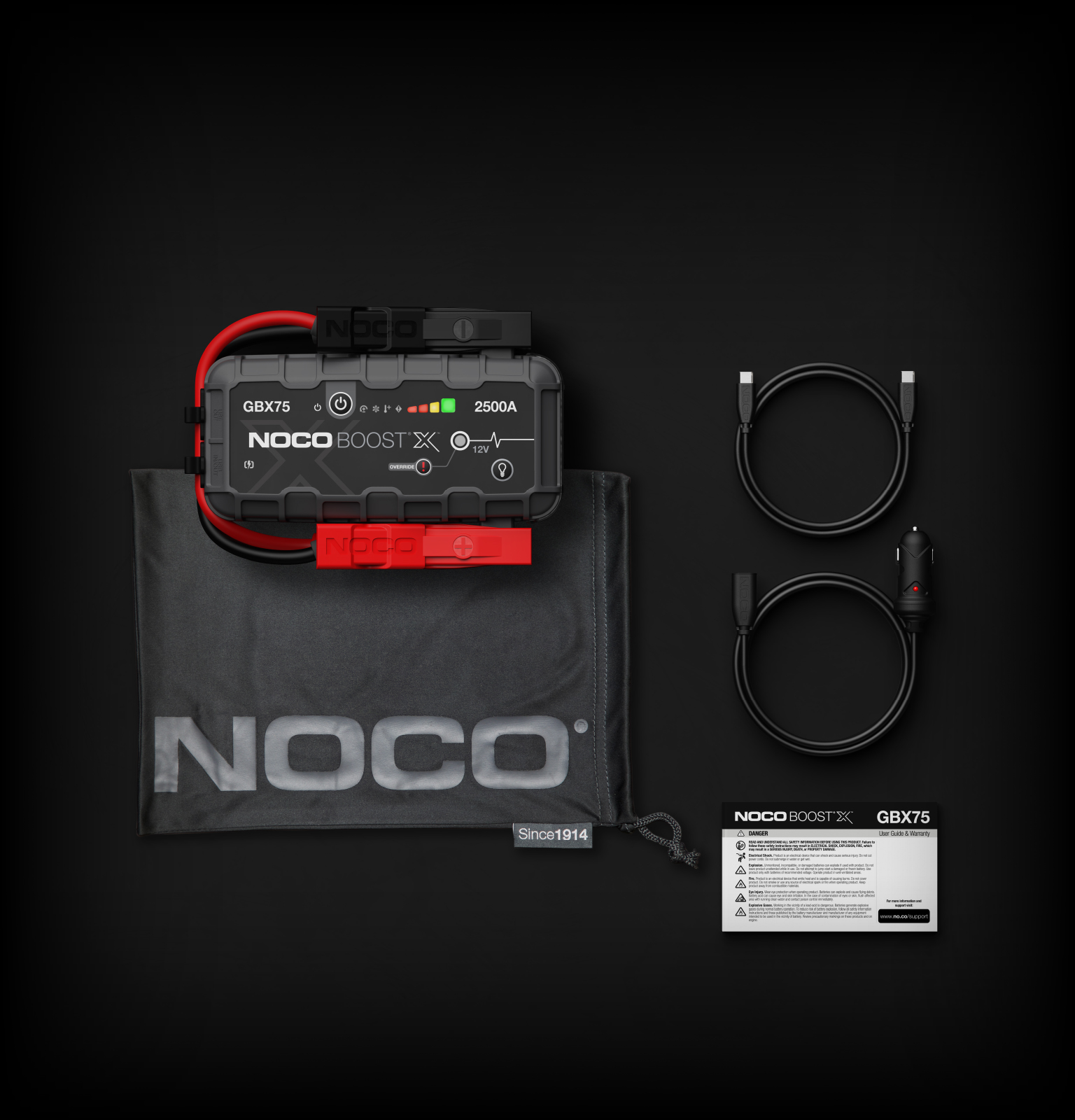 NOCO - 2500A Lithium Jump Starter - GBX75