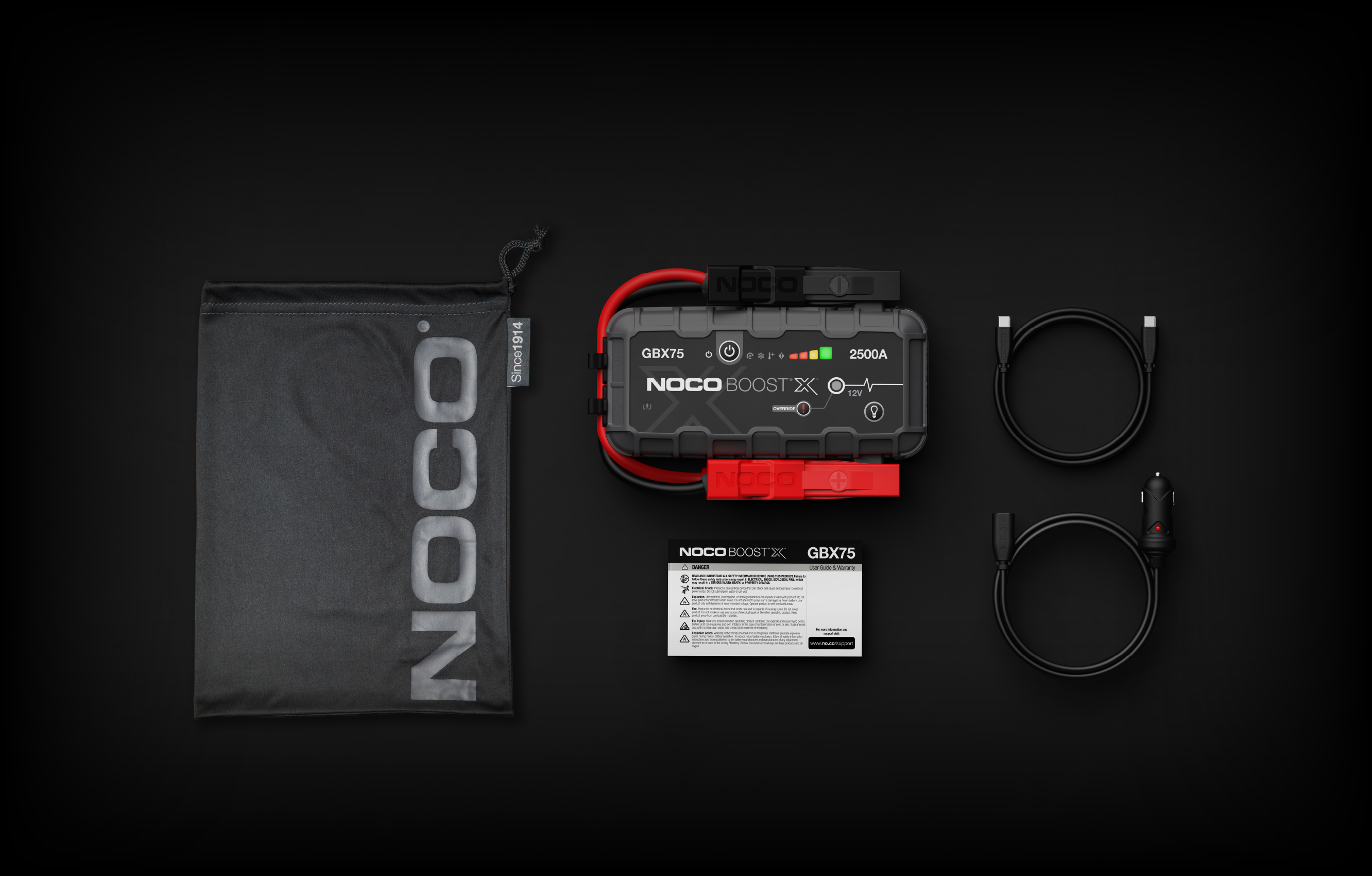 NOCO - 2500A Lithium Jump Starter - GBX75