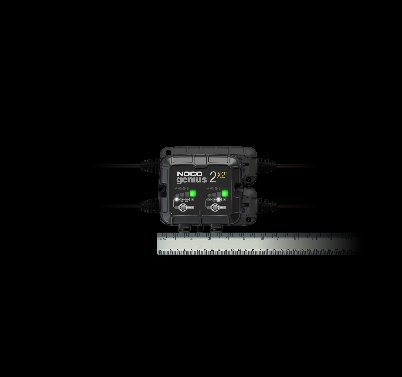 NOCO GENIUS2X2 4A 2-Bank Genius Battery Charger