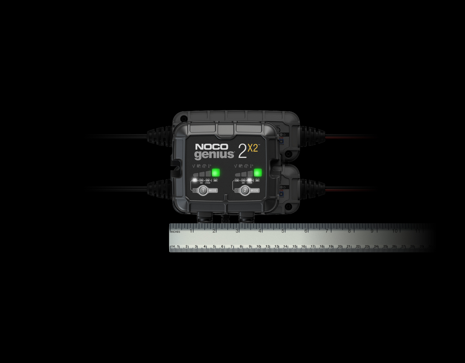 NOCO GENIUS2X2 4A 2-Bank Genius Battery Charger